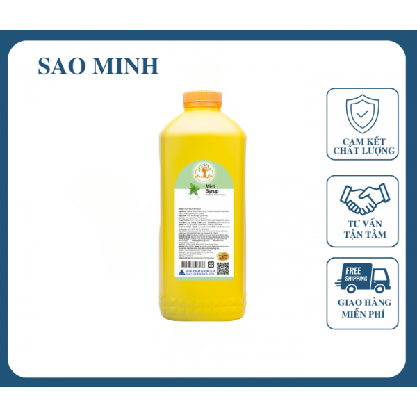 Syrup Bạc Hà - Maulin 2,5Kg